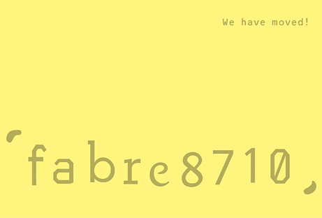 We have moved! fabre8710 